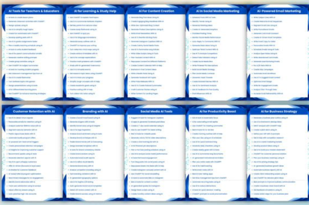 Digital Marketing with AI β1000+ Prompts, instant download