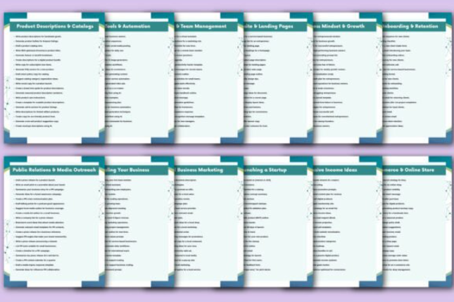 Business Boost with AI Prompts, instant download