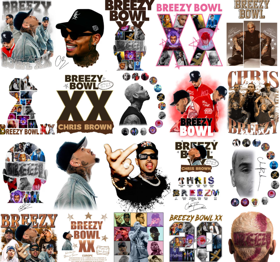 175+ Chris Brown Breezy Bowl XX Tour 2025 Png Bundle, Breezy Bowl Png, Chris Brown Middle Finger Png, Chris Brown Png, Breezy Bowl Tour Png
