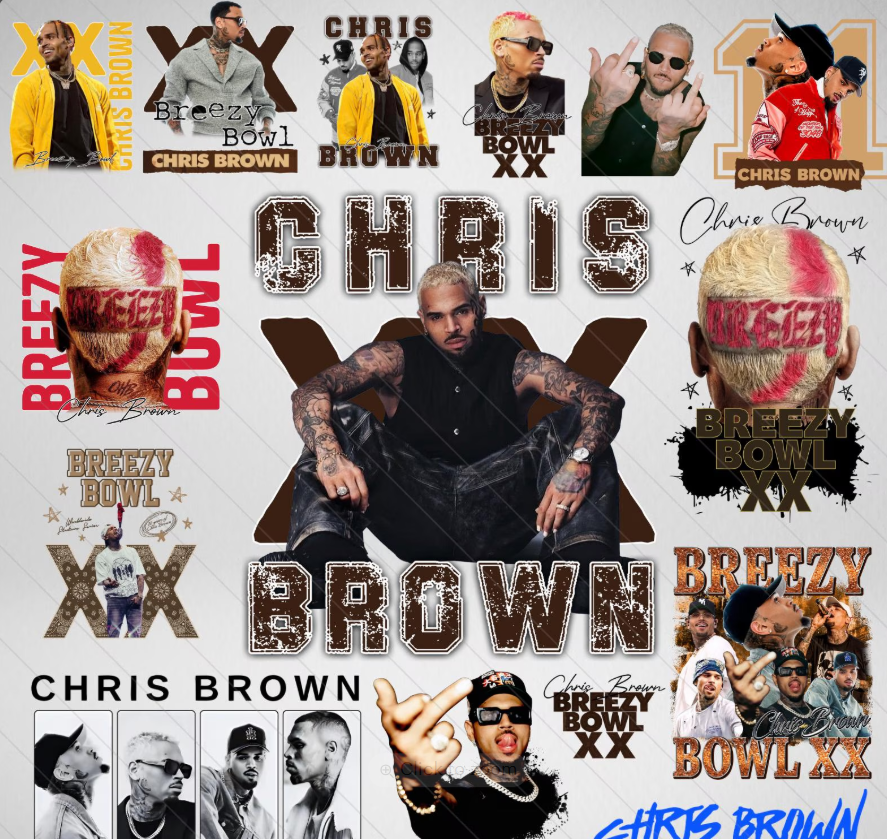 175+ Chris Brown Breezy Bowl XX Tour 2025 Png Bundle, Breezy Bowl Png, Chris Brown Middle Finger Png, Chris Brown Png, Breezy Bowl Tour Png