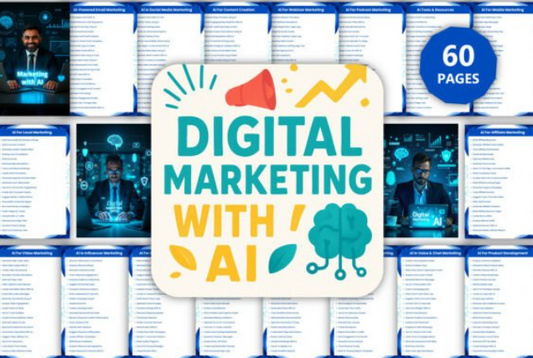 Digital Marketing with AI –1000+ Prompts, instant download