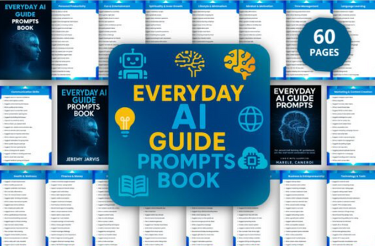 Everyday AI Guide Prompts Book, instant download